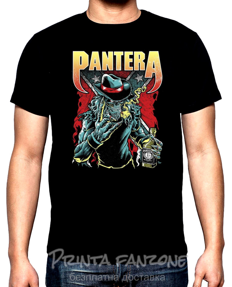 Тениски Pantera, Пантера, 3, мъжка тениска, 100% памук, S до 5XL